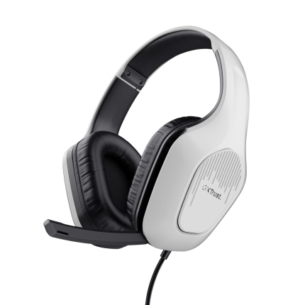 TRUST HEADSET GXT415W ZIROX/WHITE 25147 TRUST