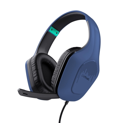 TRUST HEADSET GXT415B ZIROX/BLUE 24991 TRUST