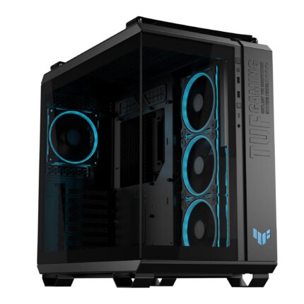 ASUS Case|ASUS|TUF Gaming GT502 Horizon|MidiTower|Case product features Transparent panel|Not included|ATX|MicroATX|MiniITX|Colour Black|TUFGAMINGGT502HORIZON