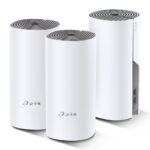 TP-LINK Wireless Router|TP-LINK|Wireless Router|3-pack|1167 Mbps|Mesh|IEEE 802.11ac|LAN  WAN ports 2|Number of antennas 2|DECOE4(3-PACK)