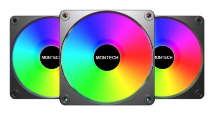 MONTECH CASE FAN 120MM GF120R V2/ARGB PWM 3I1 (B) MONTECH
