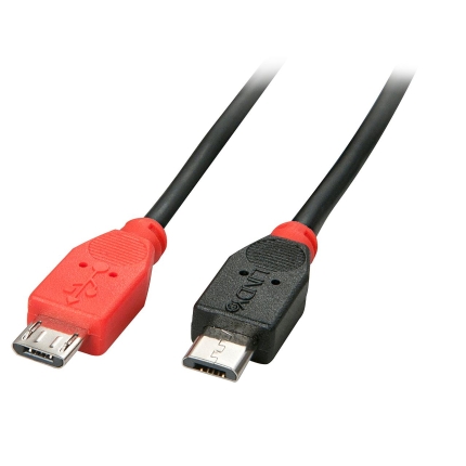 CABLE USB2 MICRO-B OTG 0.5M/31758 LINDY