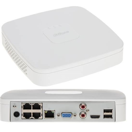 DAHUA NET VIDEO RECORDER 4CH 4POE/NVR4104-P-EI DAHUA