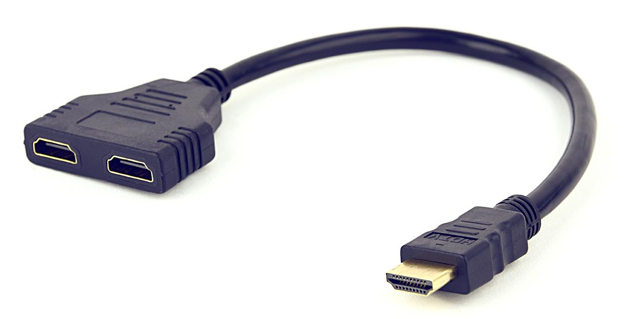 fb5dc88a-249d-41e8-a19b-96daf9969afa CABLE HDMI DUAL SPLITTER/PASSIVE DSP-2PH4-04 GEMBIRD - Image 1