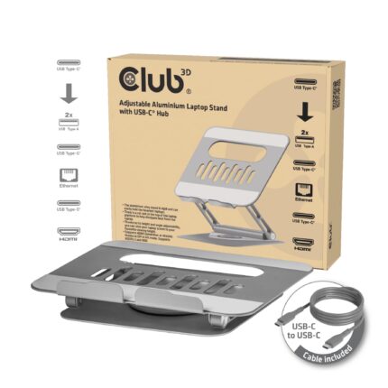 CLUB3D NB ACC STAND ALUMINIUM USB-C/CSV-2554 CLUB3D
