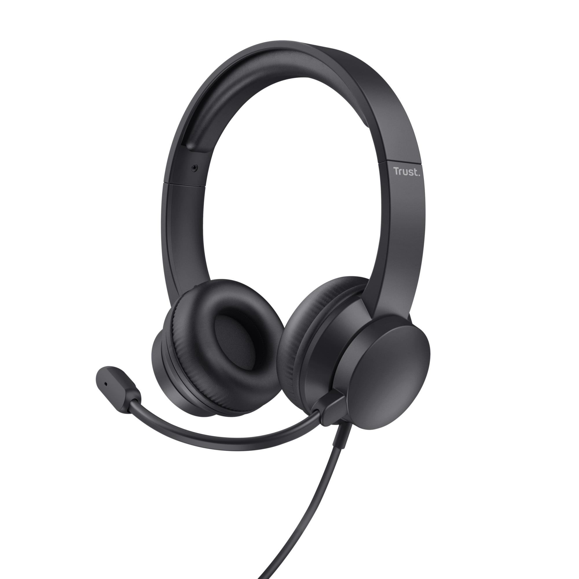 fe098360-83f4-486b-b937-bbf9cbf627cb-1 TRUST HEADSET HS-201 USB PC/25373 TRUST - Image 1