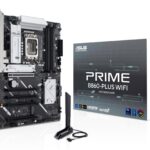 ASUS Mainboard|ASUS|Intel B860 Express|LGA1851|ATX|Memory DDR5|Memory slots 4|PRIMEB860-PLUSWIFI