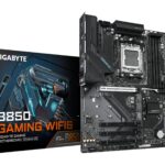 GIGABYTE Mainboard|GIGABYTE|AMD B850|SAM5|ATX|Memory DDR5|Memory slots 4|4xPCI-Express 16x|3xM.2|1xHDMI|1xDisplayPort|1xAudio-In|1xAudio-Out|1xMicrophone|4xUSB 2.0|4xUSB 3.2|1xUSB-C|1xPS/2|1xRJ45|B850GAMINGWF6