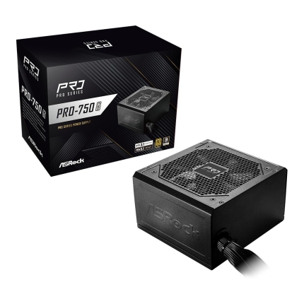 ASROCK Power Supply|ASROCK|ATX|PC|100 - 240 V|750 W|PRO-750G