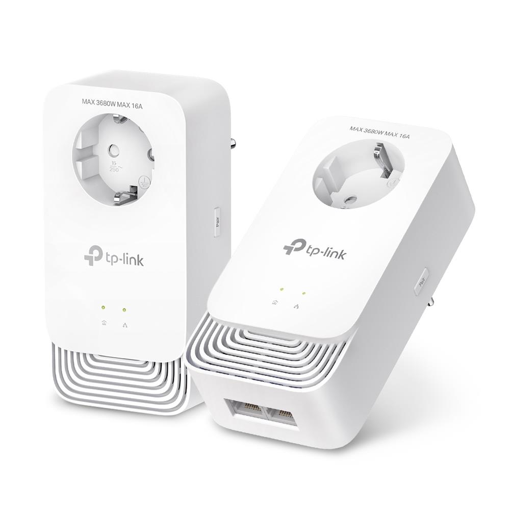 00c10b9a-6109-4b2a-93d3-34ff91ab17d5 NET POWERLINE ADAPTER 2400MBPS/PG2400P KIT TP-LINK - Image 1