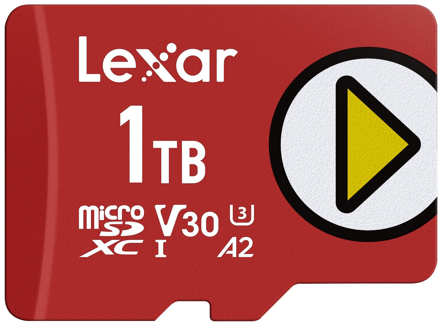 00f86ca5-368d-4abe-9854-5b79033888f9 LEXAR MEMORY MICRO SDXC 1TB UHS-I/PLAY LMSPLAY001T-BNSNG LEXAR - Image 1