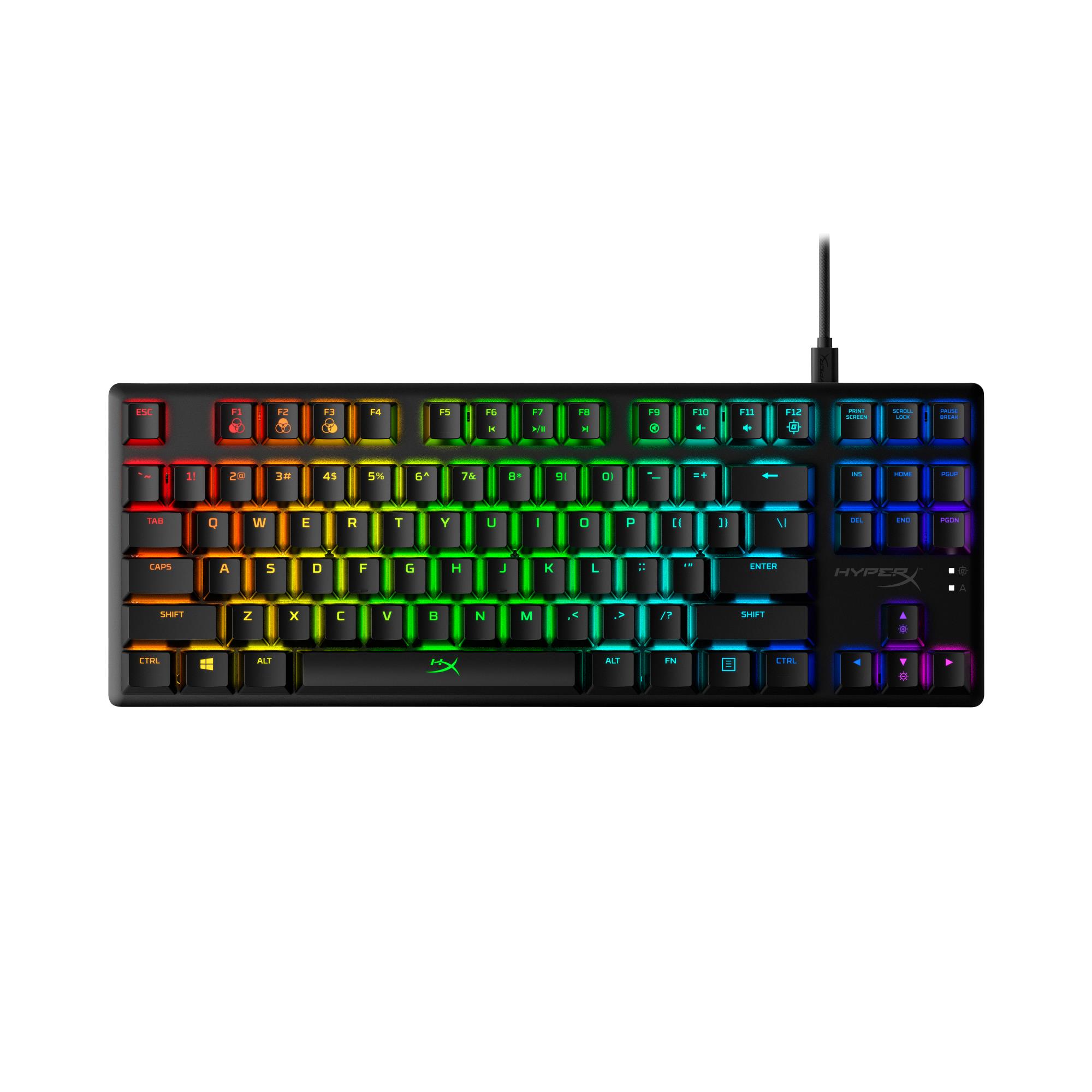015b3bd3-eaf5-4d34-bfbf-9bda1d21ec20 KEYBOARD GAMING ALLOY ORIGINS/CORE ENG HX-KB7BLX-US HYPERX - Image 1