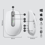 MOUSE USB LASER WRL MX/ANYWHERE3 910-005989 LOGITECH - Image 16