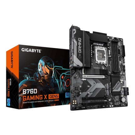 Mainboard GIGABYTE Intel B760 Express LGA1700 ATX Memory DDR5 Memory slots 4 B760GAMINGXGEN5