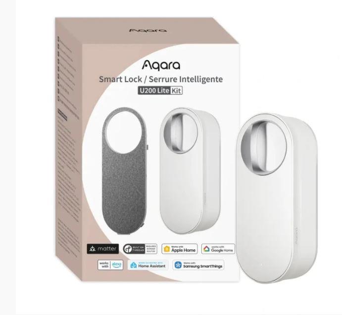 03da1e54-9839-430c-ba27-0e8d4c78b6f7 SMART HOME LOCK U200 LITE KIT/WHITE EL-D03D-W AQARA - Image 1