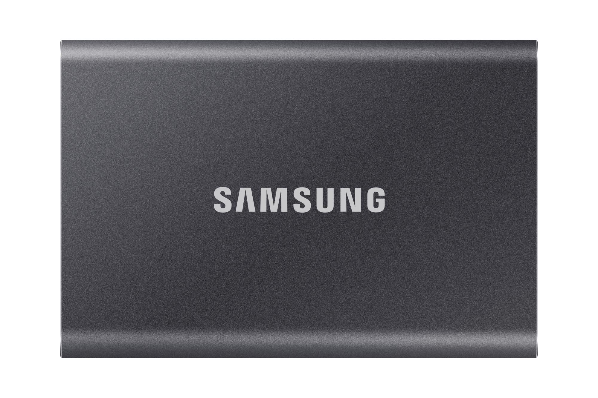 03e855d1-0a8f-42d6-94e7-1d0396947bc4 SAMSUNG External SSD|SAMSUNG|T7|2TB|USB 3.2|Write speed 1000 MBytes/sec|Read speed 1050 MBytes/sec|MU-PC2T0T/WW - Image 1