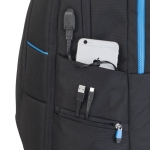 NB BACKPACK BORNEO 17.3"/7860 BLACK RIVACASE - Image 9