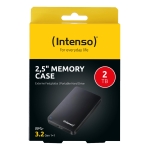 External HDD INTENSO Memory Case 2TB USB 3.0 Colour Black 6021580 - Image 2