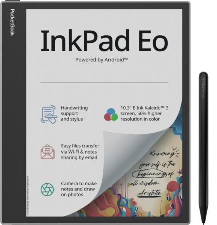 POCKETBOOK E-Reader|POCKETBOOK|InkPad Eo|10.3"|2480 x 1860|1xUSB-C|1xMicroSD Card Slot|Bluetooth|Grey|PB1042-M-WW