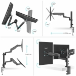 MONITOR ACC DESK MOUNT/13-32" BLACK G140-B ONKRON - Image 6