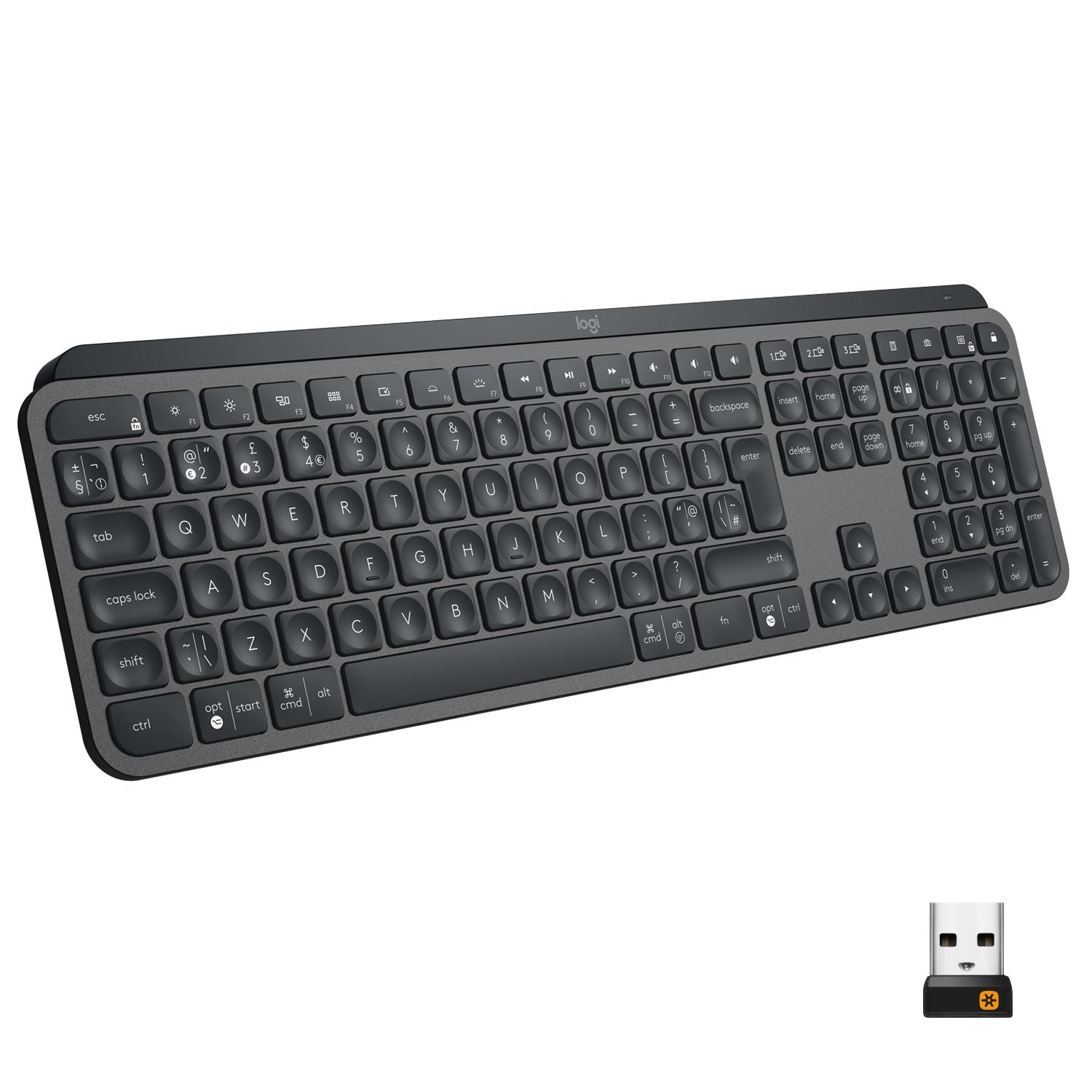 077ab09b-44e0-4bf7-9518-52d221c8d2c3 KEYBOARD WRL ILLUMINATED ENG/MX KEYS AD 920-009415 LOGITECH - Image 1