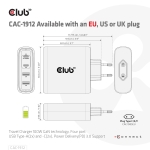MOBILE TRAVEL CHARGER USB-C/100W CAC-1912EU CLUB3D - Image 7