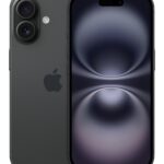 APPLE MOBILE PHONE IPHONE 16/128GB BLACK MYE73 APPLE