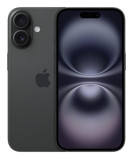 APPLE MOBILE PHONE IPHONE 16/128GB BLACK MYE73 APPLE
