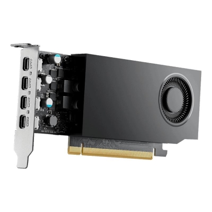 Graphics Card PNY NVIDIA RTX A400 4 GB GDDR6 64 bit PCI Express x8 4.0 Active VCNRTXA400-PLK