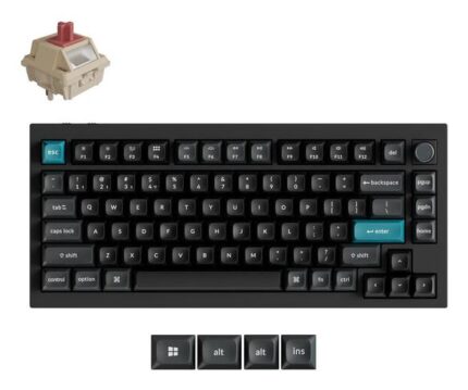KEYCHRON KEYBOARD WRL Q1 ULTRA/BLACK Q1U-M1 KEYCHRON