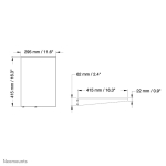 TV SET ACC STAND/SHELF/PLASMA-M2SIDESHELF NEOMOUNTS - Image 3