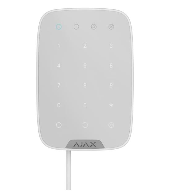 0c6a866e-1c7b-49c8-8e1a-d4443a267153 KEYPAD WIRED/WHITE 30864 AJAX FIBRA - Image 1