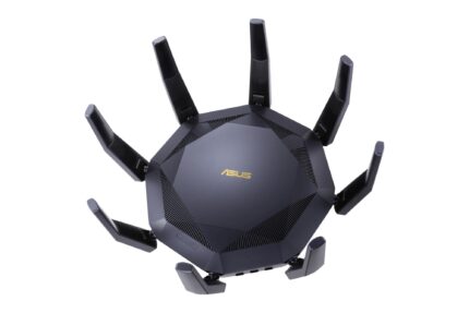 ASUS Wireless Router|ASUS|6000 Mbps|Mesh|Wi-Fi 6|USB 3.1|9x10/100/1000M|1x10GbE|1xSPF+|Number of antennas 8|RT-AX89X