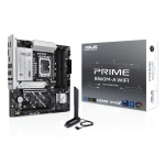 Mainboard ASUS Intel B860 Express LGA1851 Micro-ATX Memory DDR5 Memory slots 4 1xPCI-Express 4.0 1x 1xPCI-Express 4.0 16x 1xPCI-Express 5.0 16x 2xM.2 1xHDMI 1xDisplayPort 7xUSB 2.0 1xUSB-C 1xUSB-C w/Thunderbolt 1xOptical S/PDIF 1xRJ45 3xAudio port PRIMEB860M-AWIFI