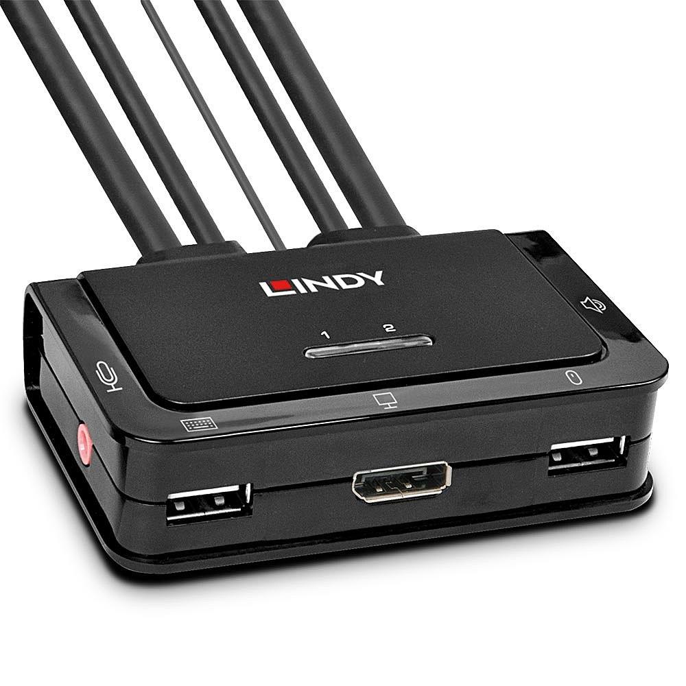 0f8dc545-fc3b-45ff-9e1f-df5c86db35a8 NET SWITCH KVM USB DISPLAYPORT/42344 LINDY - Image 1