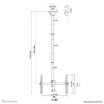 TV SET ACC CEILING MOUNT/37-70 CL35-440BL16XL NEOMOUNTS - Image 20