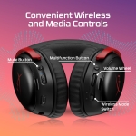 HEADSET HYPERX CLOUD III S WRL/WL BLK-RED GAM A59Z0AA HYPERX - Image 7