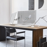 MONITOR ACC DESK MOUNT/13-32" WHITE G200-W ONKRON - Image 4