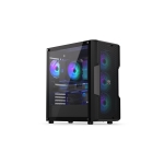 Case ENDORFY Regnum 400 ARGB MidiTower Case product features Transparent panel Not included ATX MicroATX MiniITX Colour Black EY2A009 - Image 2