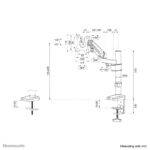 MONITOR ACC DESK MOUNT 17-27"/DS70-750BL1 NEOMOUNTS - Image 19