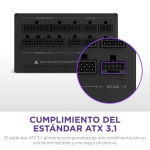 Power Supply NZXT PA-0G2BB-EU 1000 Watts Efficiency 80 PLUS GOLD MTBF 100000 hours PA-0G2BB-EU - Image 7