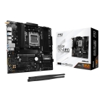 Mainboard ASROCK 1xPCI-Express 4.0 4x	 1xPCI-Express 5.0 16x 1xM.2 1xHDMI 1xDisplayPort 1xAudio-In 1xAudio-Out 1xMicrophone 4xUSB 2.0 3xUSB 3.2 1xUSB-C 1xRJ45 B850MPRO-AWIFI