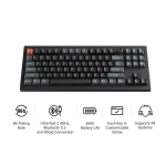 KEYBOARD WRL V3 ULTRA/BLACK V3U-D4 KEYCHRON - Image 2