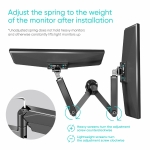 MONITOR ACC DESK MOUNT/13-32" BLACK G140-B ONKRON - Image 8