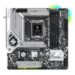 Mainboard ASROCK Intel B760 Express LGA1700 Micro-ATX Memory DDR5 Memory slots 4 1xPCI-Express 4.0 1x 1xPCI-Express 5.0 16x 4xM.2 1xHDMI 1xDisplayPort 2xUSB 2.0 5xUSB 3.2 1xUSB-C 1xPS/2 1xRJ45 3xAudio port B760MSTEELLEGENDWIFI