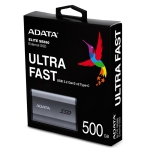 External SSD ADATA SE880 500GB USB-C Write speed 2000 MBytes/sec Read speed 2000 MBytes/sec AELI-SE880-500GCGY - Image 6