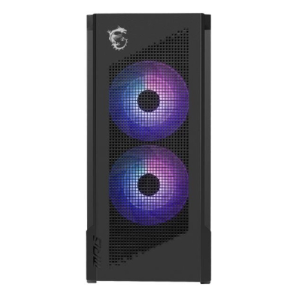 Case MSI ATX/micro ATX/Mini-ITX/EATX Black Midi Tower PC MPGVELOX300RAIRFLOWPZ