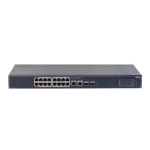 Switch DAHUA DH-SG4020LP Switch layer L2 16xRJ-45 ports RJ-45 Ports Type Gigabit Ethernet (10/100/1000) 2xGigabit Ethernet (copper) ports quantity 2xSFP module slots quantity 16xPower over Ethernet (PoE) ports quantity Total Power over Ethernet (PoE) budget 190 W SG4020LP