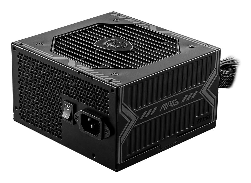 1d85319b-7d27-416c-9517-1ca911bf311a MSI Power Supply|MSI|550 Watts|Efficiency 80 PLUS BRONZE|PFC Active|MAGA550BN - Image 1