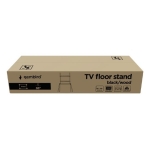 TV SET ACC FLOOR STAND 55-86"/BLK/WOOD TVS-86F-01-BK GEMBIRD - Image 4